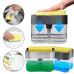 Soap Dispenser for Dishwasher Liquid Holder Through Pump with Sponge Soap Dispenser for Dishwasher Liquid Holder Through Pump with Sponge