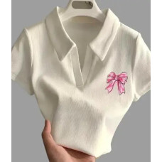 Coller Top Cotton Top