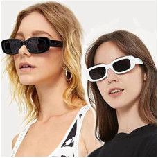 UV Protected Square Sunglasses for Men & Women – Pack of 2