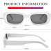 UV Protected Square Sunglasses for Men & Women – Pack of 2