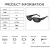 UV Protected Square Sunglasses for Men & Women – Pack of 2