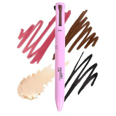 4 in 1 Touch Up Makeup Pen With- Eye liner, Lip Liner, Highlighter & Eyebrow Pencil 4 in 1 Touch Up Makeup Pen With- Eye liner, Lip Liner, Highlighter & Eyebrow Pencil