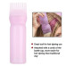 Plastic Squeeze Bottle for Hair Oiling For Scalp