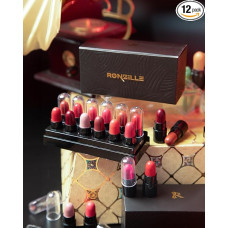 Ayurvedic Creamy Matte Lipstick Set Of 12